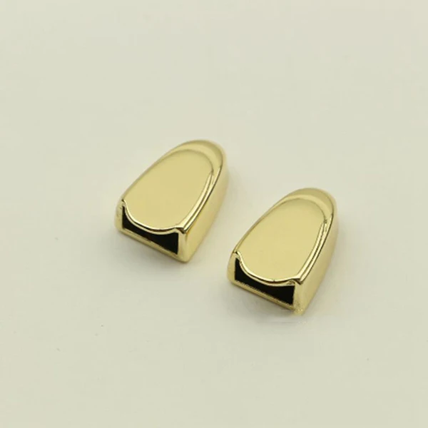 BD514-gold 50 шт. металлическая молния Потяните хвост замок пряжки с зажимом молния шнур стоп заглушка головка винт DIY сумки кожа аппаратные средства аксессуары ремесла - Цвет: BD514-gold