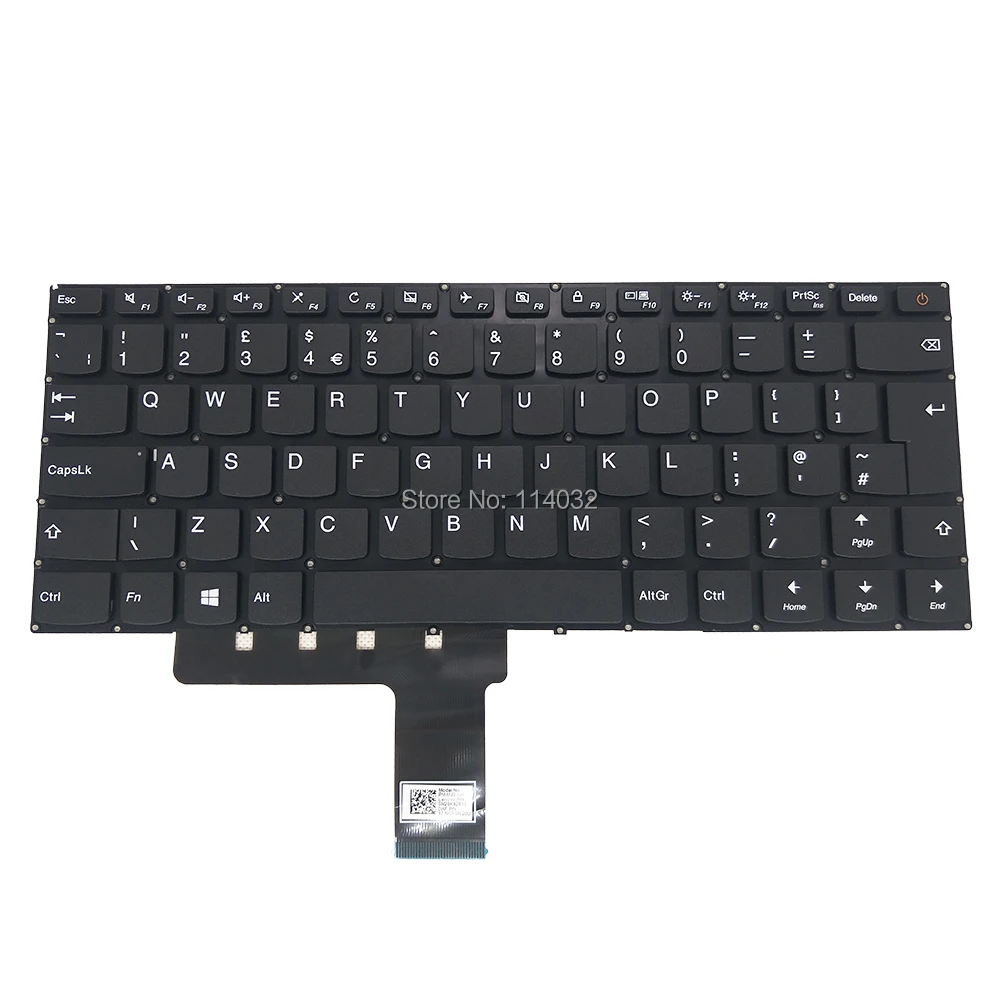 Сменные клавиатуры для lenovo Ideapad 110 14IBR 14AST 14 IBR AST UK EU big enter key black SN20K92833 5CB0L45748 новое