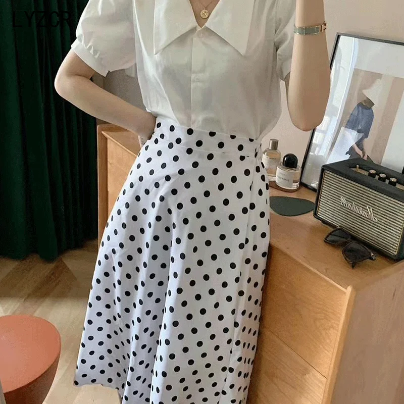 

A-line Flower Print Skirt Women Elastic Waist Midi Women's Beach Skirts for Women Sexy Floral Chiffon Skirt Bohemian Summer