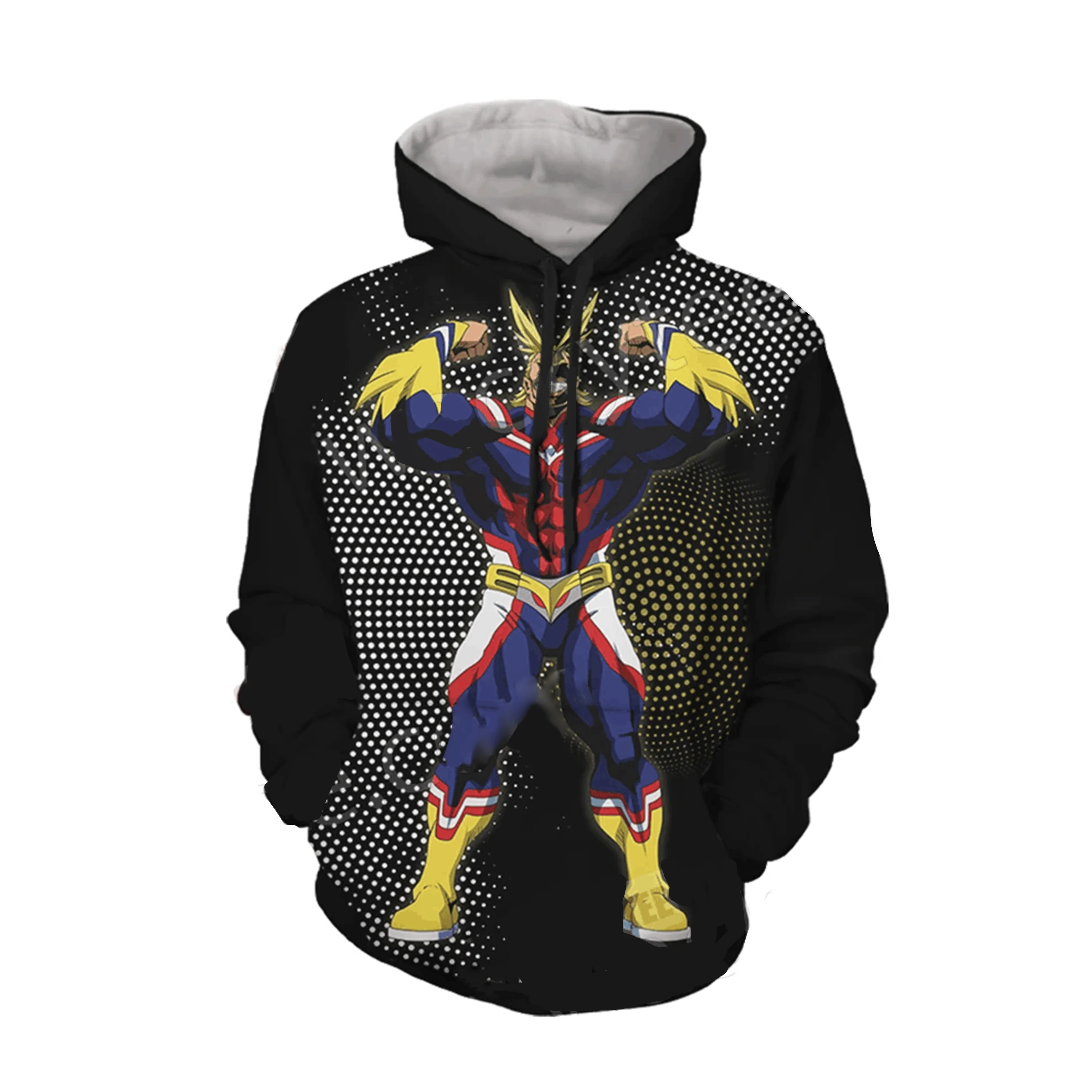 Новые костюмы для косплея моя геройская Академия All Might Boku no Hero Толстовка