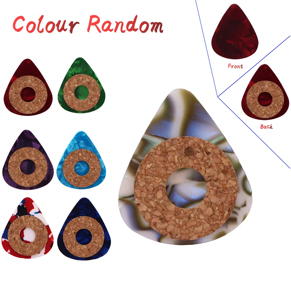 5 шт. разноцветный Стандартный целлулоид + пробка с нескользящим захватом для