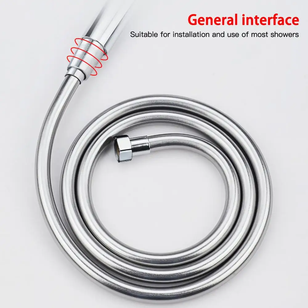 ПВХ высокого давления 1 5 м/2 м уплотненный Гладкий шланг для душа с защитой от