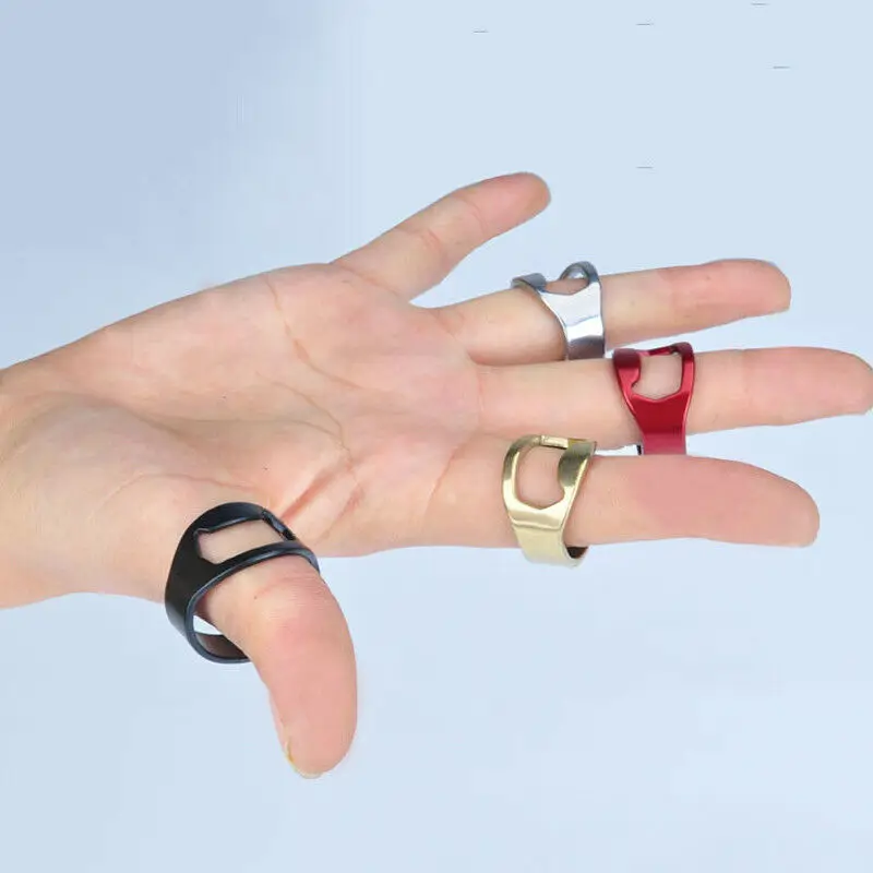 Творческий Портативный кольцо открывалка для бутылок весело новинка питья пива