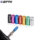 2 шт. ZTTO крышка клапана из алюминиевого сплава для французского велосипеда, многоцветная ульсветильник крышка клапана для горного велосипеда, дорожного велосипеда, велосипедные аксессуары