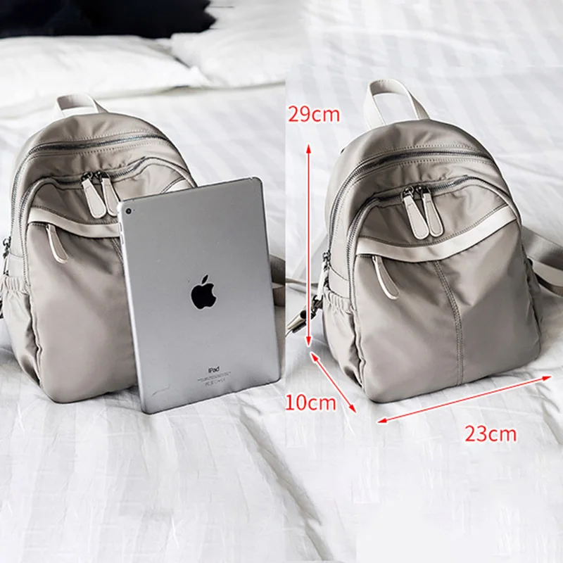 Рюкзак Zency женский водонепроницаемый простой дизайнерский ранец Повседневная