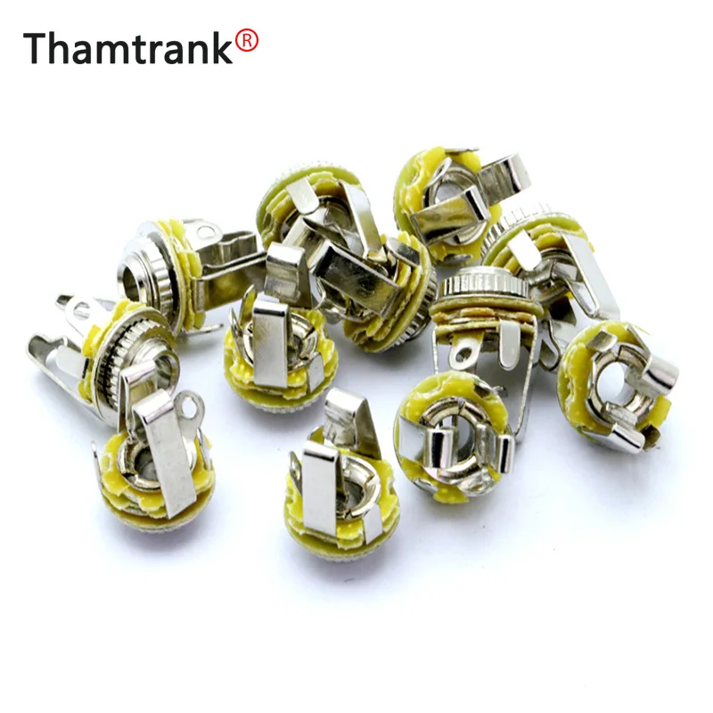 10 шт. 3 5 мини джек Полюсные наушники мм 1/8 &quotстерео Шасси гнездо гнездовой