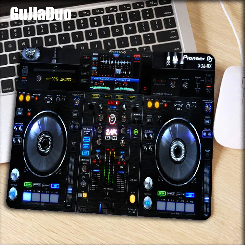 

GuJiaDuo DJ Controller Small Mouse Pad Laptop PC Gamer Mechanical Keyboard Desktop Gaming Accessories Gaming Mouse Pad Desk Mat