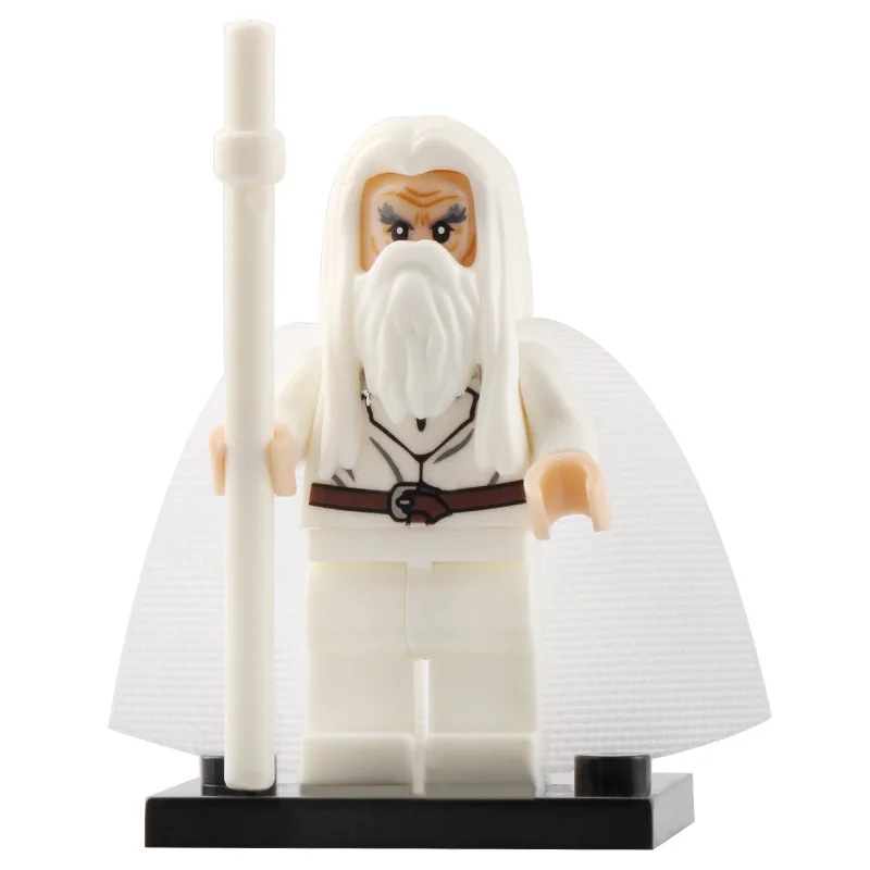 LegoING Властелин колец миниатюрный Elrond Galadriel Playmobil строительные блоки Фигурки
