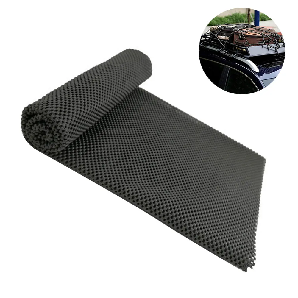 

Outdoor Thickened Car Roof Protection Pad PVC Storge Cargo Bags Travel Anti Slip Universal Fit Foldable Portable Black Cuttable