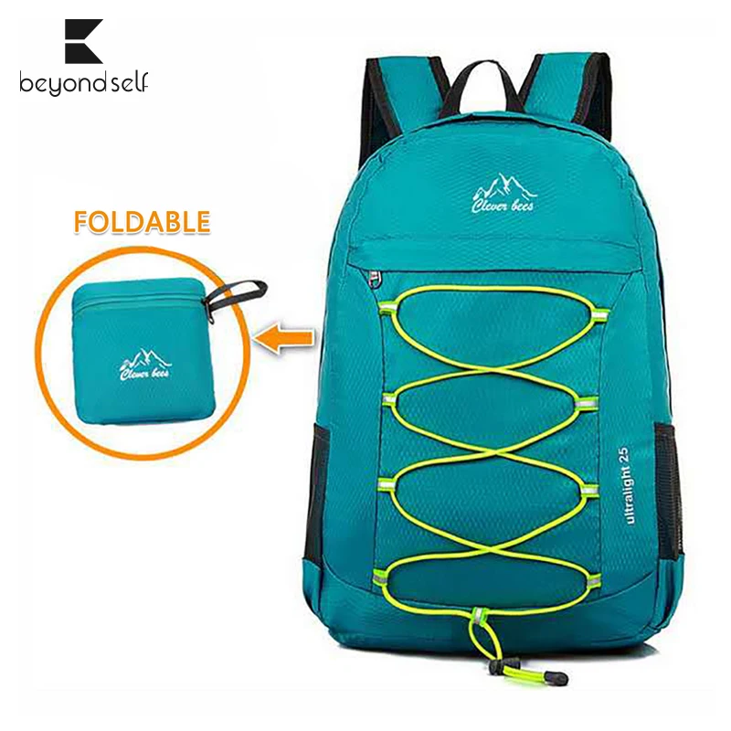 Новый унисекс легкий прочный нейлоновый складной рюкзак Спортивная Сумка для