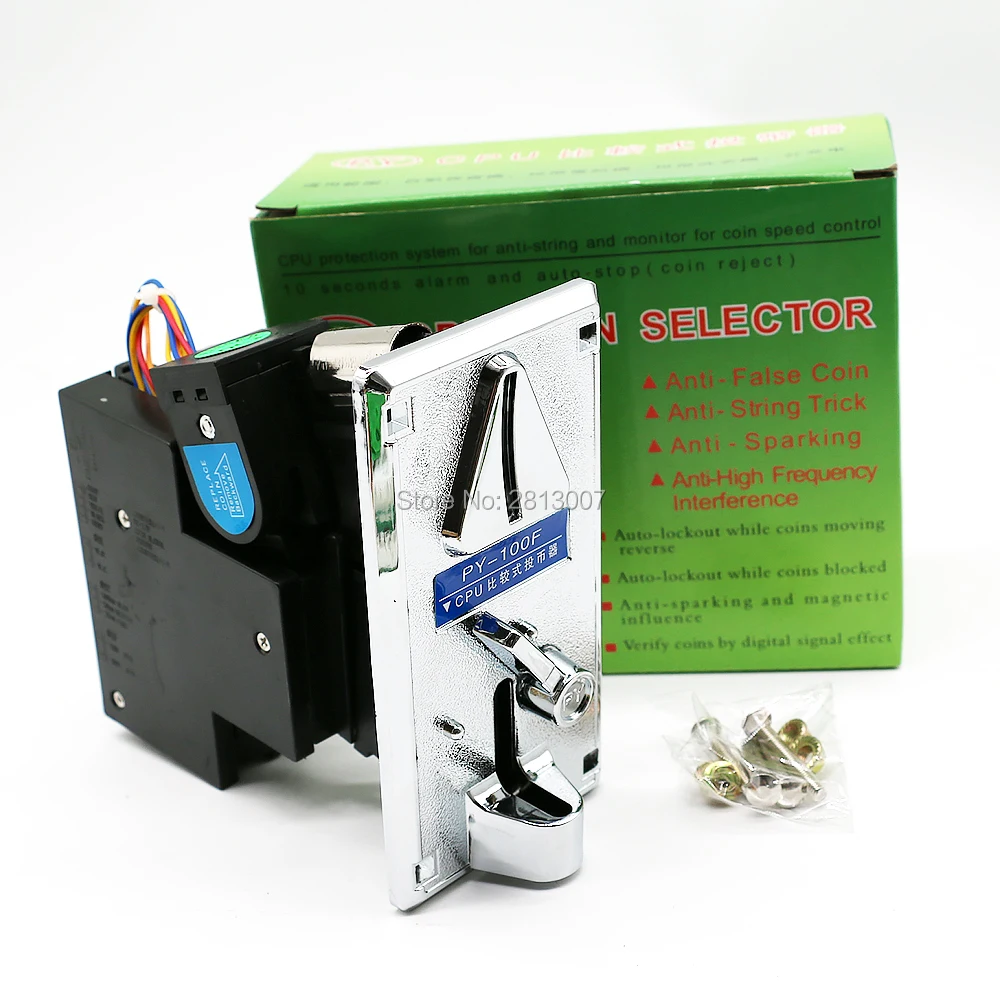 Бесплатная доставка селектор монет вставка аркадный Токен приемник механизм для