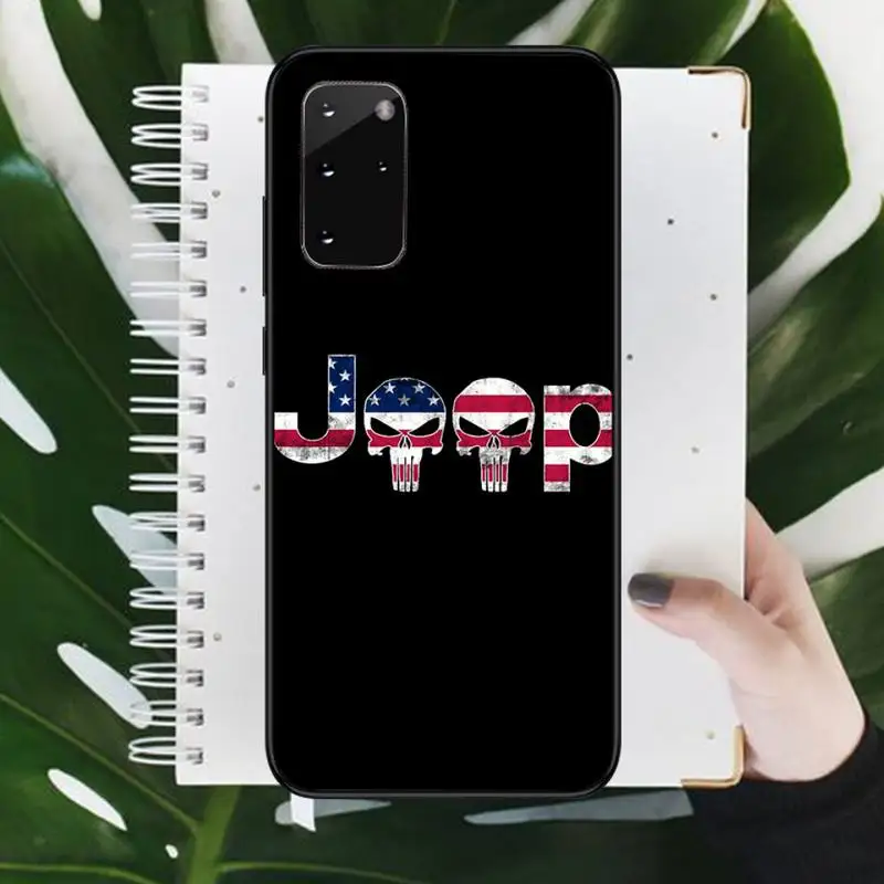 

American JEEP Car Phone Case For Samsung galaxy S 7 8 9 10 20 edge A 6 10 20 30 50 51 70 note 10 plus