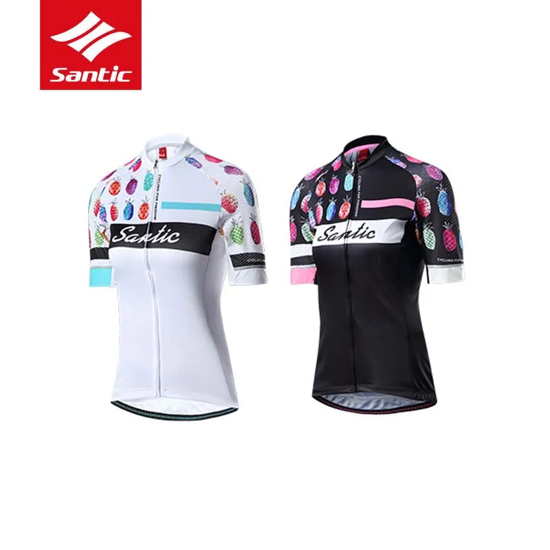 

Женская футболка для велоспорта Santic, быстросохнущая футболка для велоспорта на лето