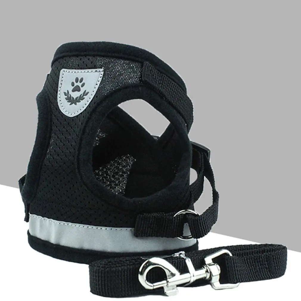 Светоотражающий нагрудный ремень для домашних животных Регулируемая сетчатая