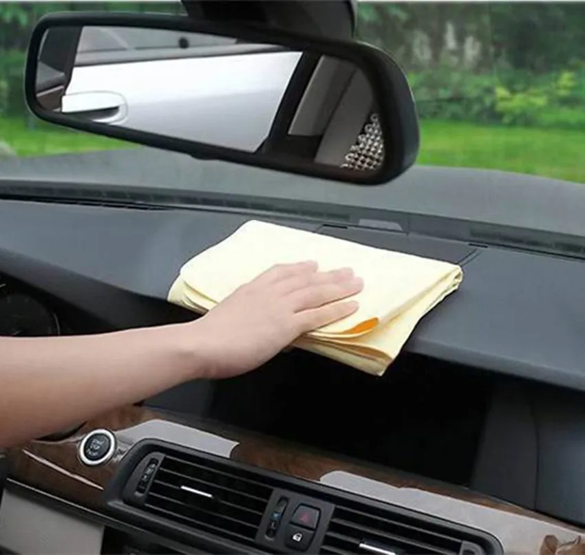 1 шт черная замша автомобиль мытья чистки Полотенца ткань Стекло мебель волос