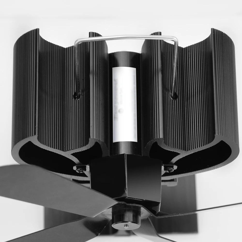 4 лопастной вентилятор для плиты портативный камина Тепловая горелка