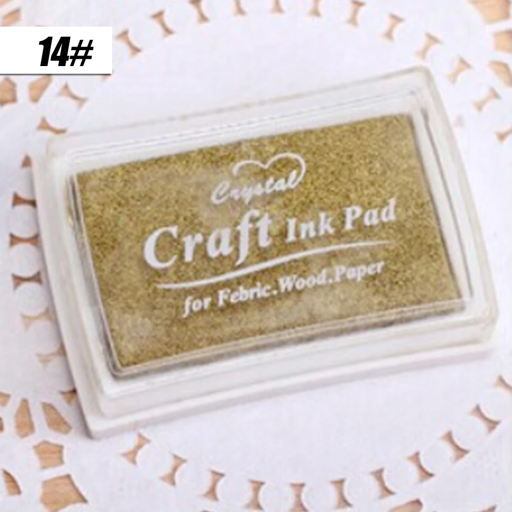 15 цветов DIY скрапбукинга старинные ремесла чернильная прокладка красочная