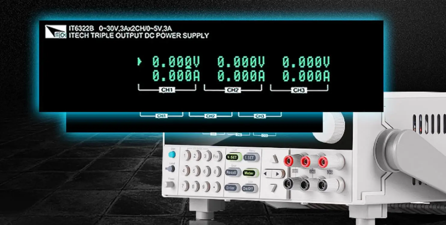 ITECH IT6333B постоянного источника питания 5В 3A 15 Вт 1CH 30V 6A 180W 2CH RS232 /USB/GPIB | Инструменты