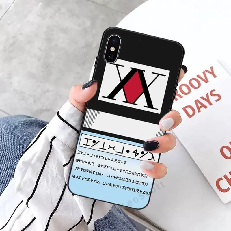 

HUNTER X HUNTER anime luxury design Phone Case coque for iPhone 11 12 pro XS MAX 8 7 6 6S Plus X 5S SE 2020 XR