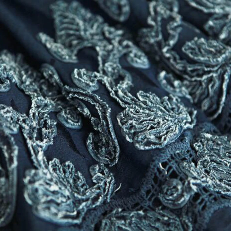 Женская длинная джинсовая юбка-пачка Повседневная винтажная юбка из денима в