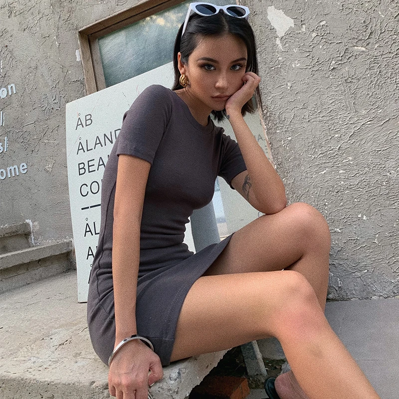 2019 новая мода повседневная женская одежда сексуальное облегающее бедра платье с