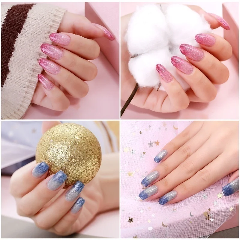 Modelones 10 мл Термо Температура УФ гель для ногтей Горячая продажа изменение