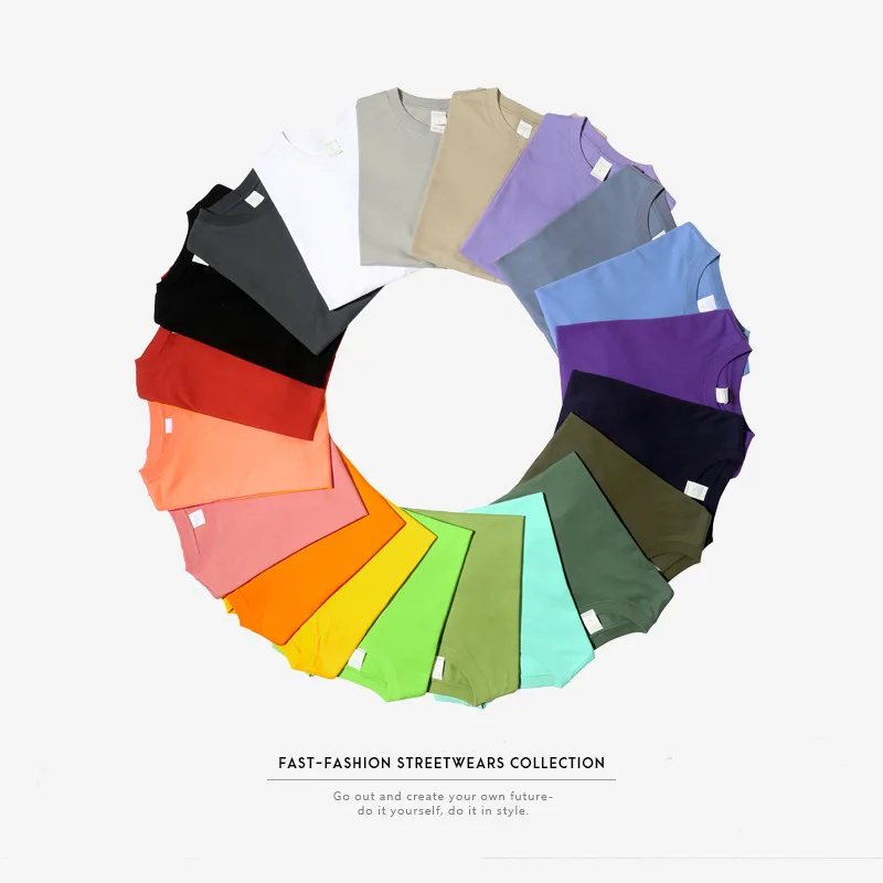 Мужская хлопковая футболка белая простая с круглым вырезом и коротким рукавом