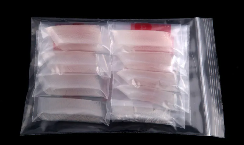 500 шт. накладные акриловые патчи для ногтей Тип C маникюра | Красота и здоровье