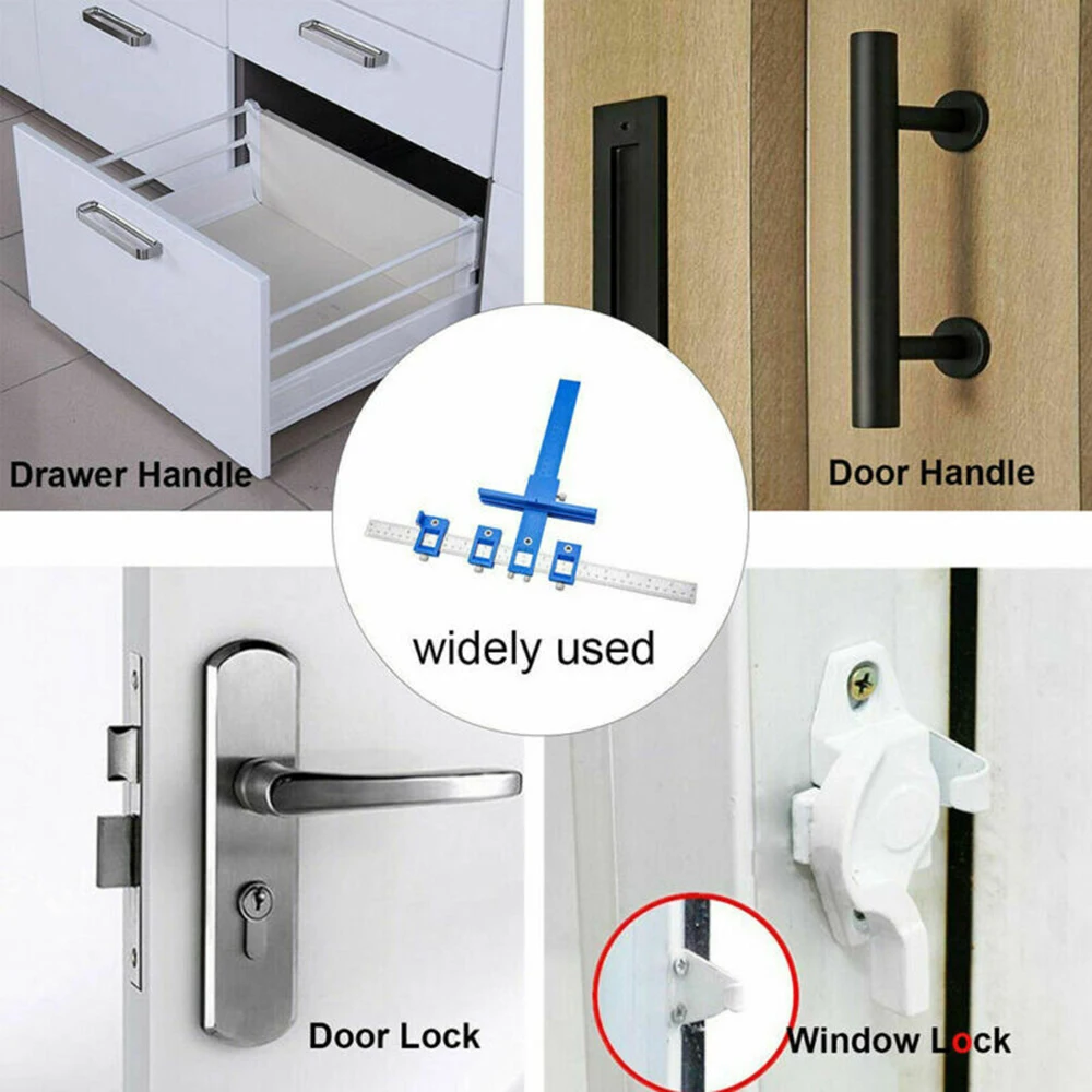 Деревянные штифты для деревообработки направляющая дрели ручки шкафа шаблон