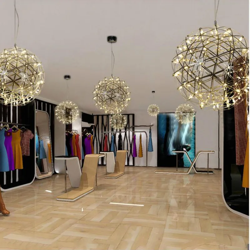 Креативные светодиодные люстры в скандинавском стиле современные светильники