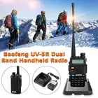Рация Baofeng UV-5R Talkie UV 5R, мощная любительская радиостанция CB UV5R, двухдиапазонный приемопередатчик, рация, 5 Вт
