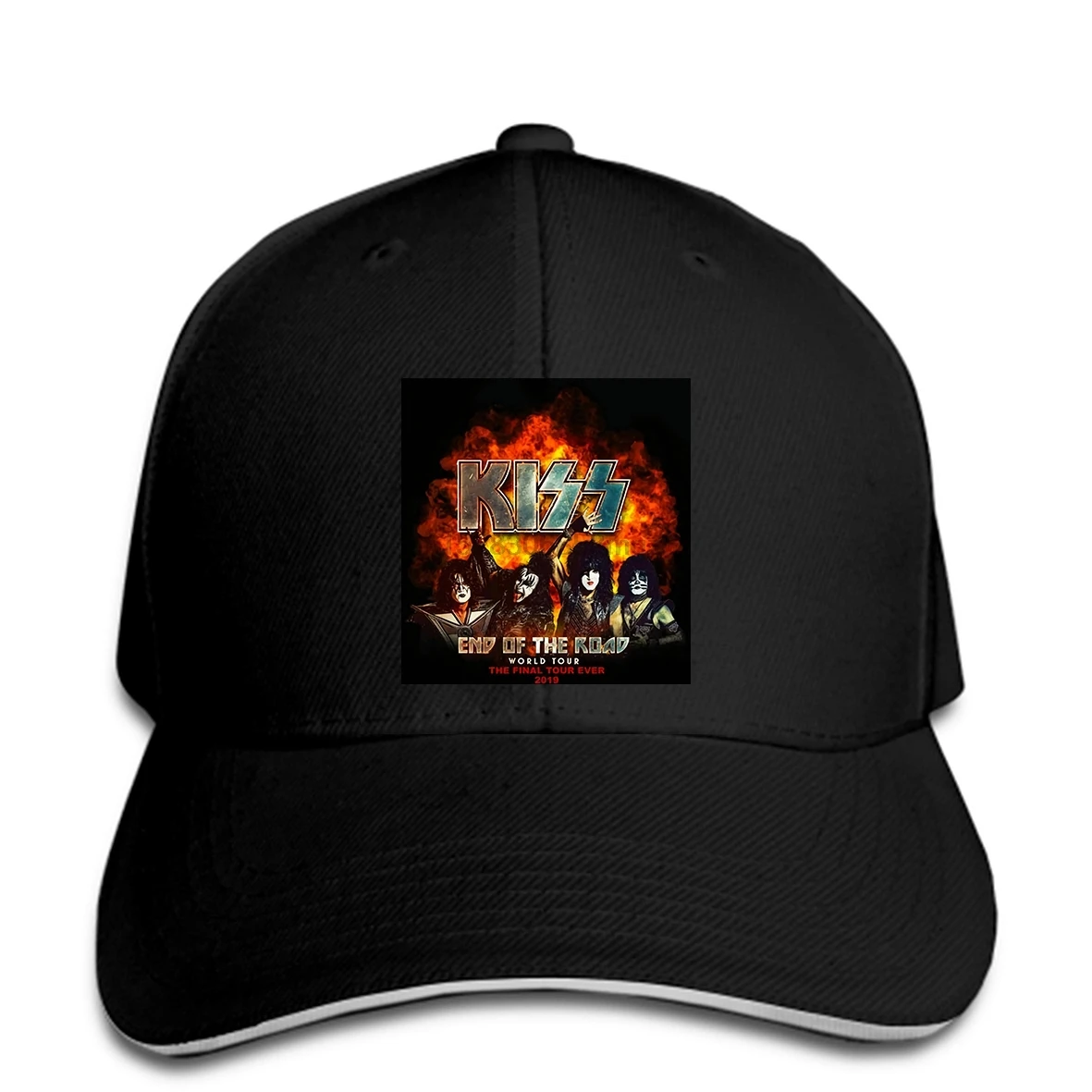 Бейсболка KISS End Of The Road финальный Тур Ever 2019 Мужская бейсболка США кепка для мужчин