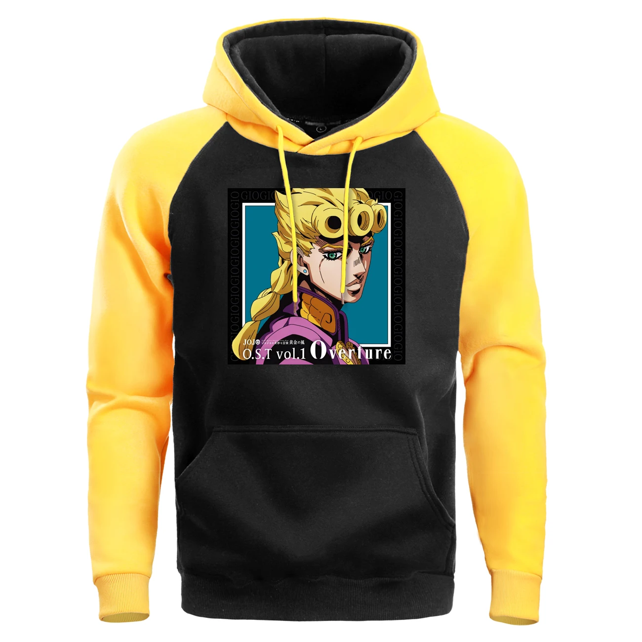 Gio Jojo необычная приключенческая толстовка мужская забавная японская аниме