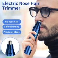 2 in1 electric nose ear trimmer for men shaver rechargeable hair removal eyebrow trimer safety product shaving machine face care
