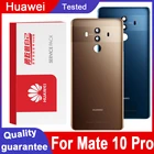 Замена заднего корпуса высокого качества для Huawei Mate 10 Pro, задняя крышка, аккумулятор, стекло с объективом камеры для Mate 10 Pro, задняя крышка