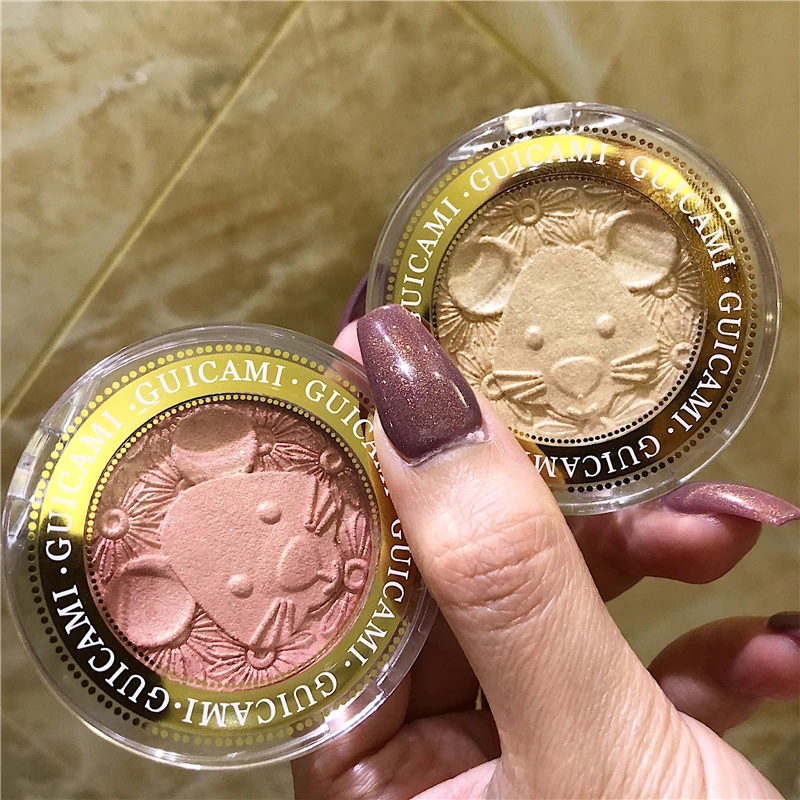 Блестящая Хайлайтер для лица палитра контур макияжа блестящий порошок основа