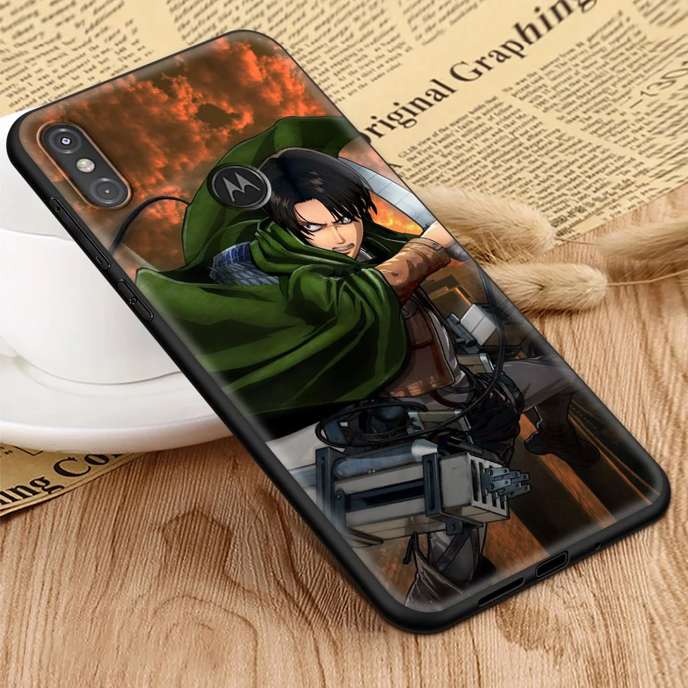 

Titans Attack Silicone TPU Case for Motorola G G8 Power G9 G10 G30 Plus Play E6S Edge One Fusion Stylus Cover Coque