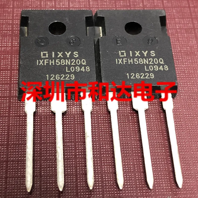 

IXFH58N20Q TO-247 200V 58A