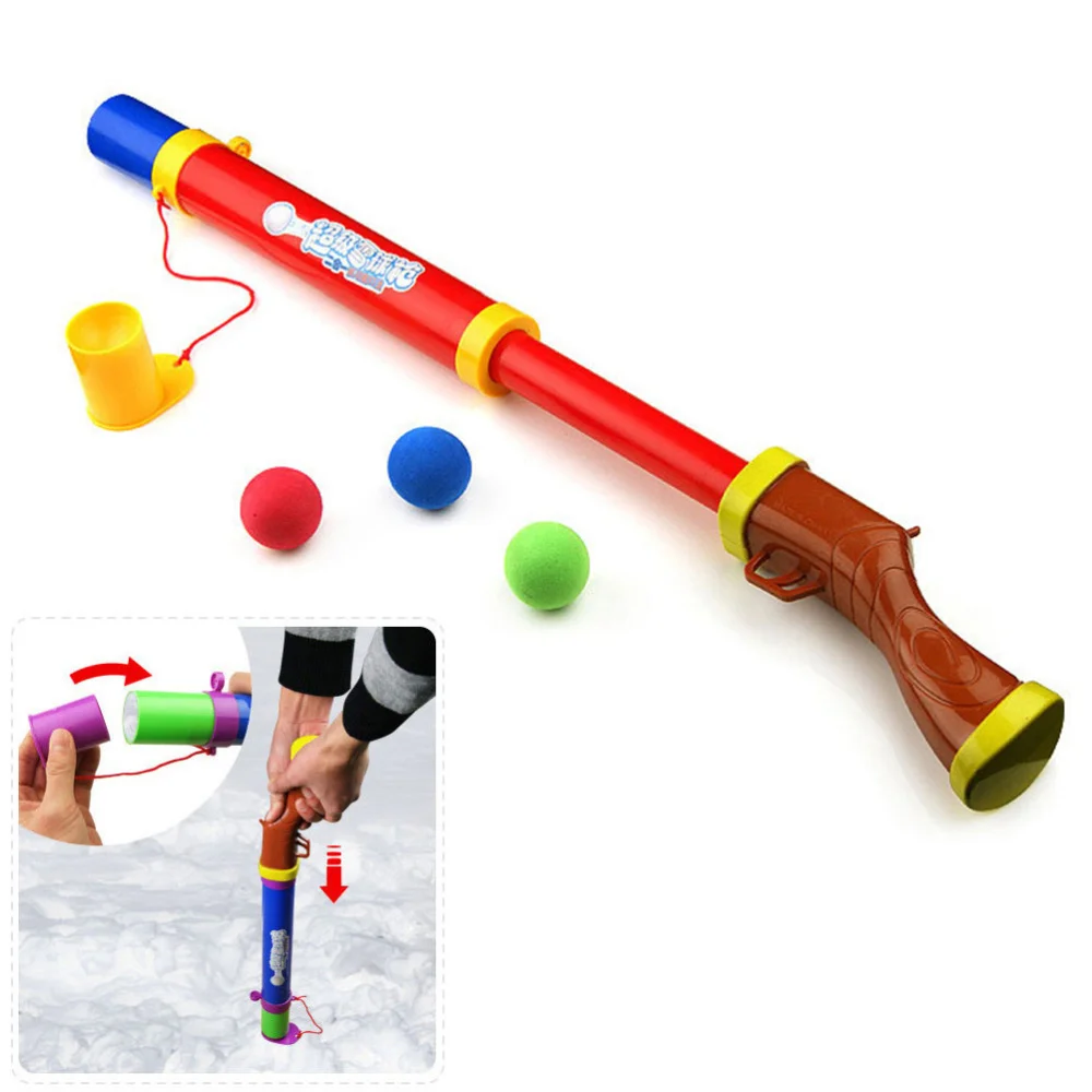 Пусковое устройство для снежной игры игрушки стрельбы бластер зимние уличные