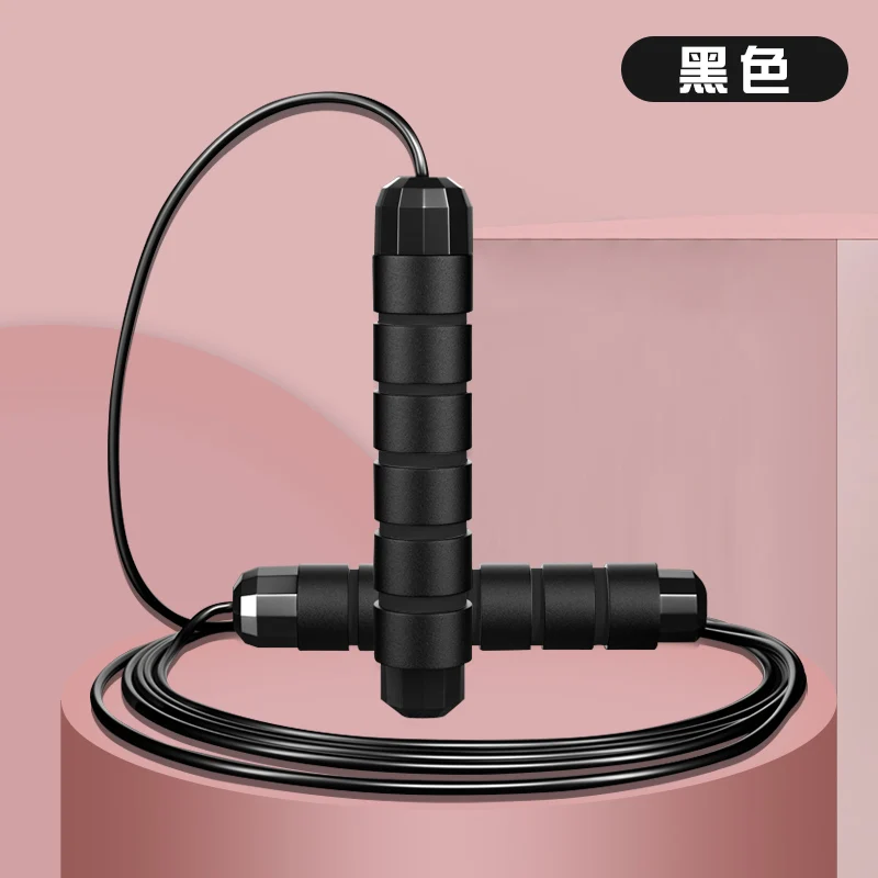 

Unisex Workout Jump Rope Sponge Adjustable Equipment Skipping Rope Cordless Home Gym Corde A Sauter Sports Equipment EK50TS