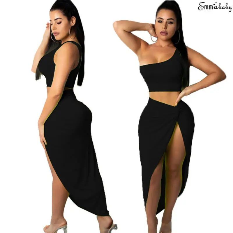 Женский комплект из 2 предметов укороченный топ на бретельках и Соблазнительная