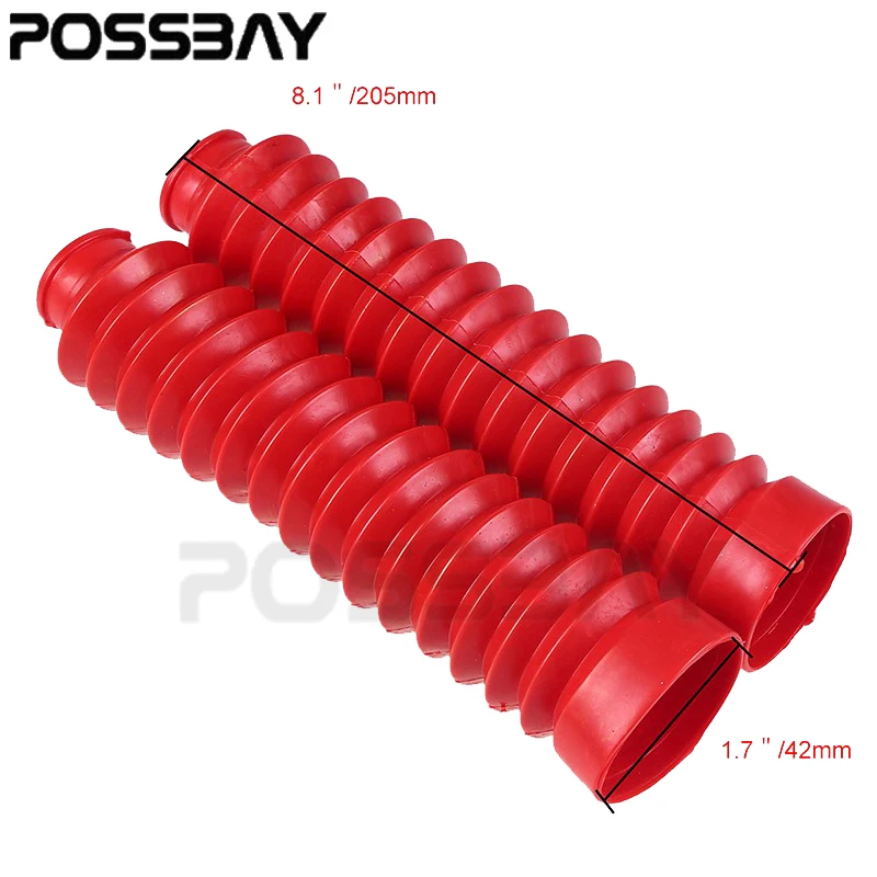 1 пара красных мотоциклетных амортизирующих ботинок POSSBAY комплект грубых зажимов