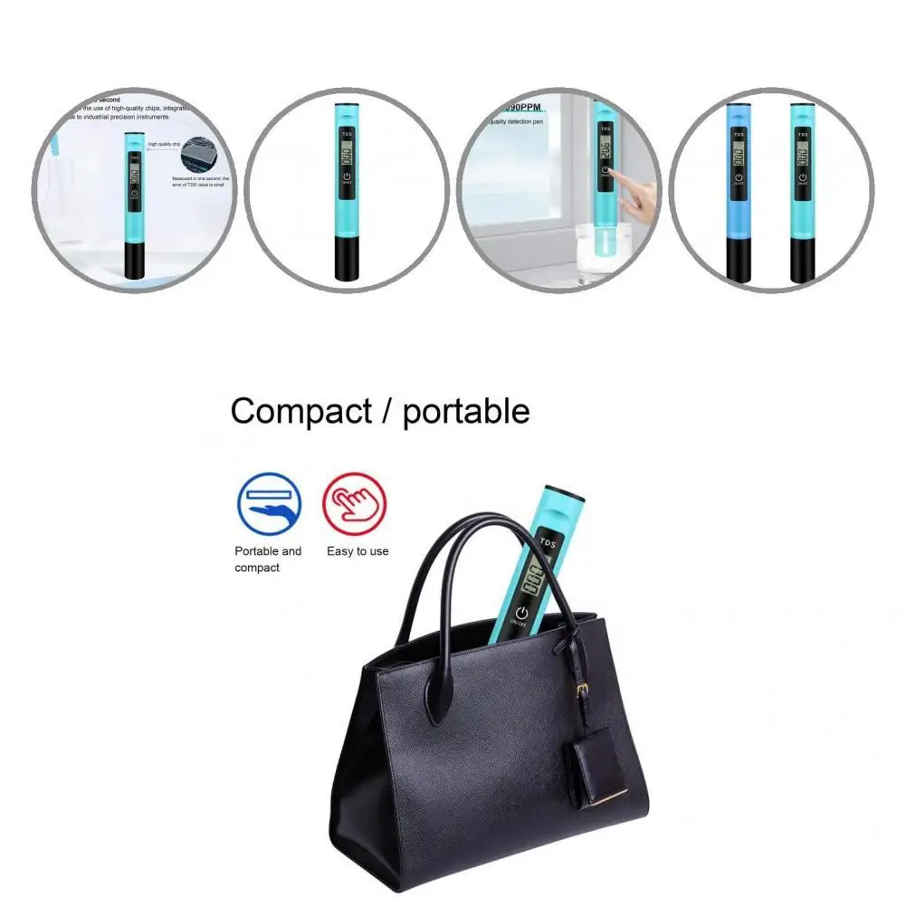 

ABS Portable Professional Water Quality Tester Widely Used Water Quality Meter Safe for Drinking Water