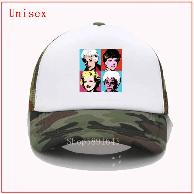 Золотая шляпа Warhol для девочек с перекрещивающимся конским хвостом бейсболка