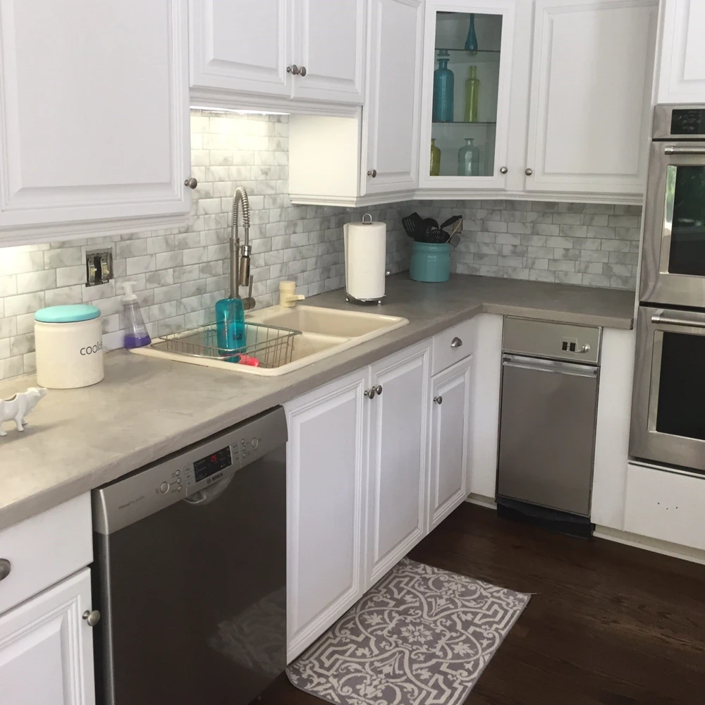 Яркая Водонепроницаемая плитка для декора кухни и ванной комнаты трехмерная