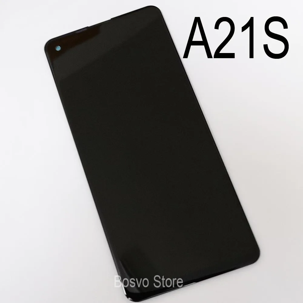 Pantalla Lcd t&aacute;ctil para Samsung A21S, montaje de marco, A217, SM-A217F/DS, venta al por mayor, 5 unids/lote-2