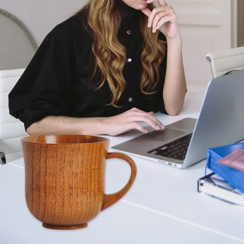 

Wooden Handmade Jujube Mug Water Coffee Mug Tea Beer Juice Milk Mugs Drink Mugs