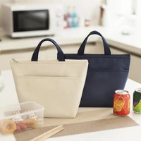 new waterproof oxford lunch bag pouch thickened handbag picnic bag women kids convenient lunch box tote school food storage bags
