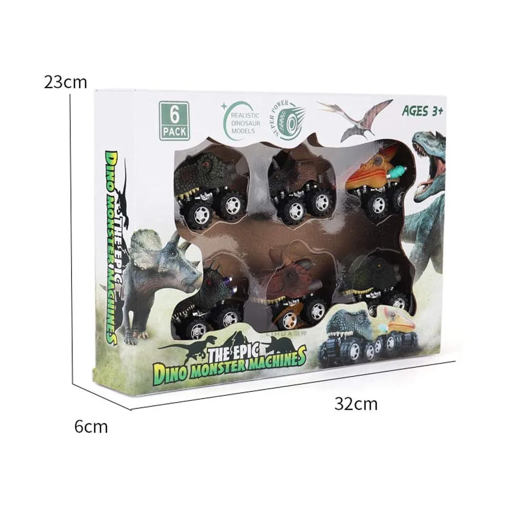6 шт. набор динозавров тираннозавр татанкацефалус дилофозавр Трицератопс