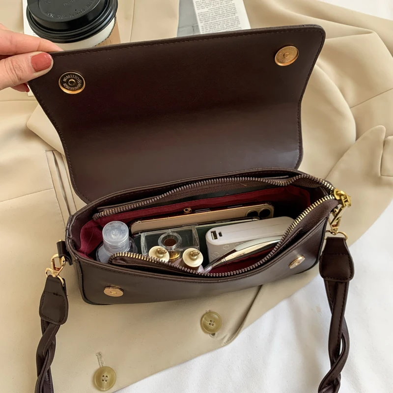 

Fashion Messenger Bag Simple Small PU Leather Bucket Crossbody Bags for Women 2021 Designer Lady Luxury Black Shoulder Handbags